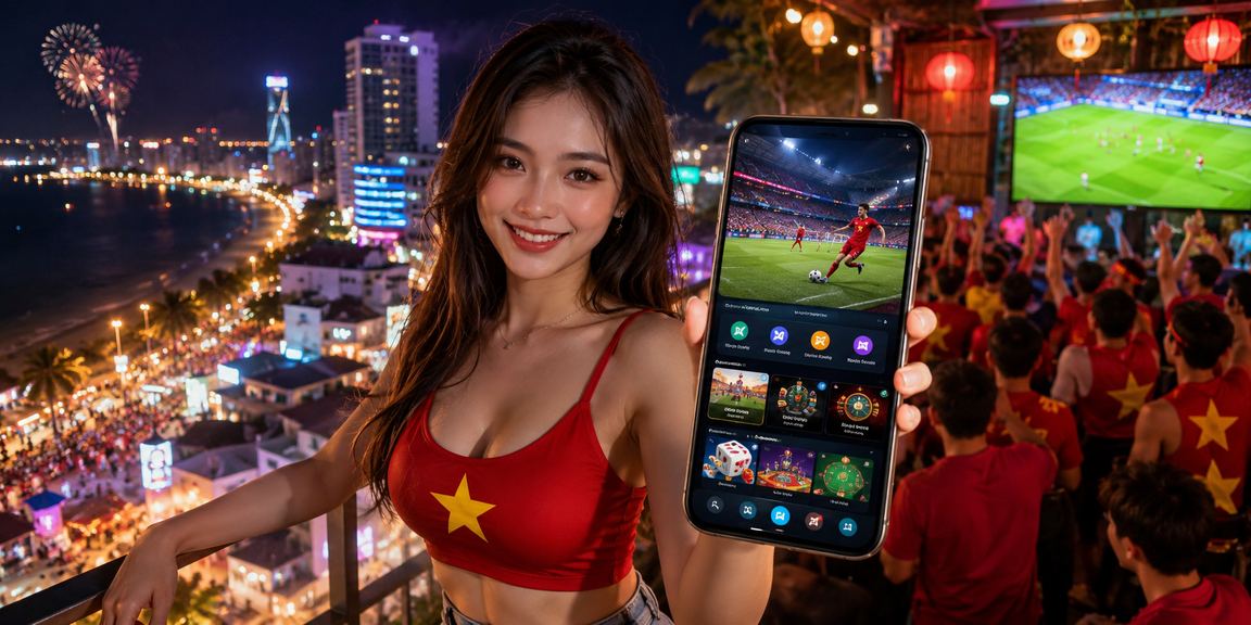 Truy cập b460m casino app tại chợ đêm Nha Trang